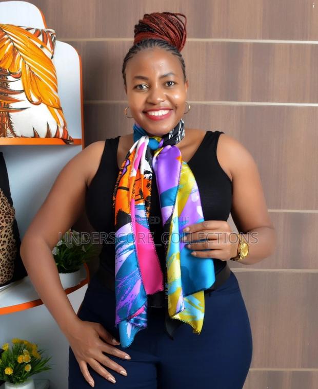 Classy Multi-Coloured Silk Scarfs - thumbnail 6