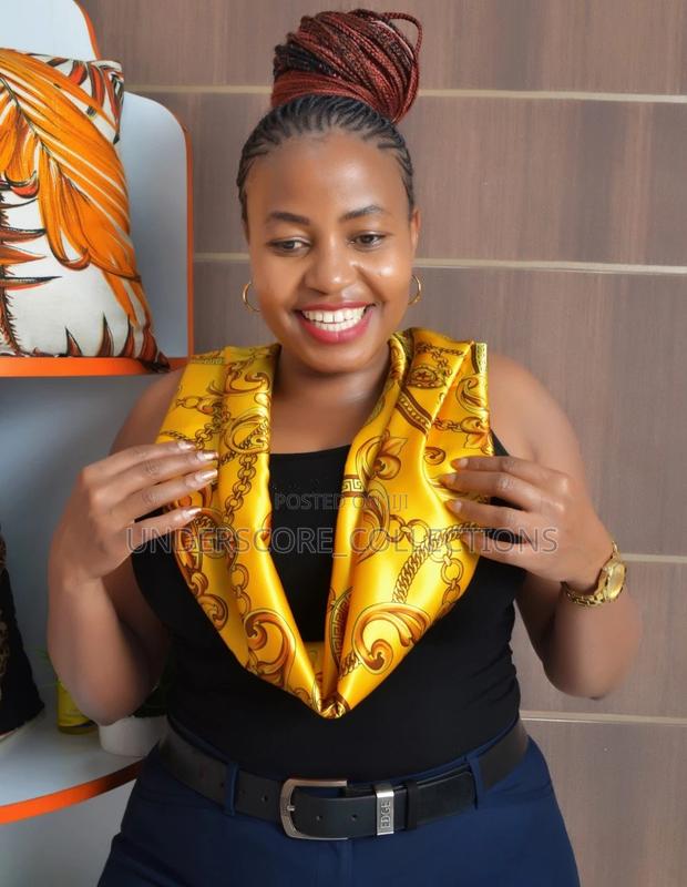 Classy Multi-Coloured Silk Scarfs - thumbnail 5