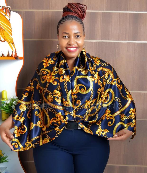 Classy Multi-Coloured Silk Scarfs - thumbnail 4