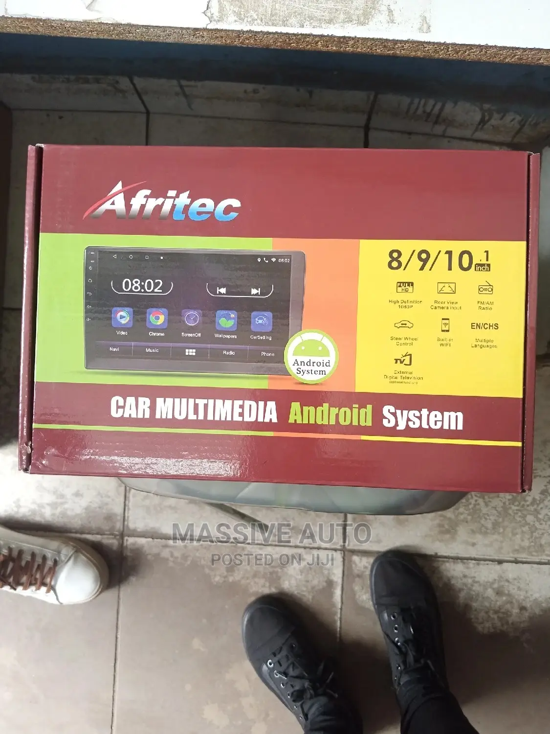 8 Inches Afritec Car Android Radio