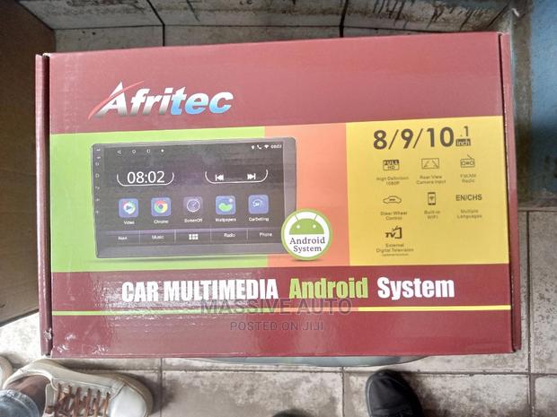 Afritec Car Android Radio Display - main view