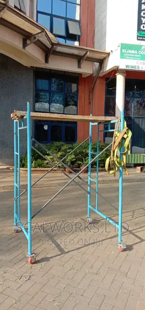 Scaffold With Castor Wheels