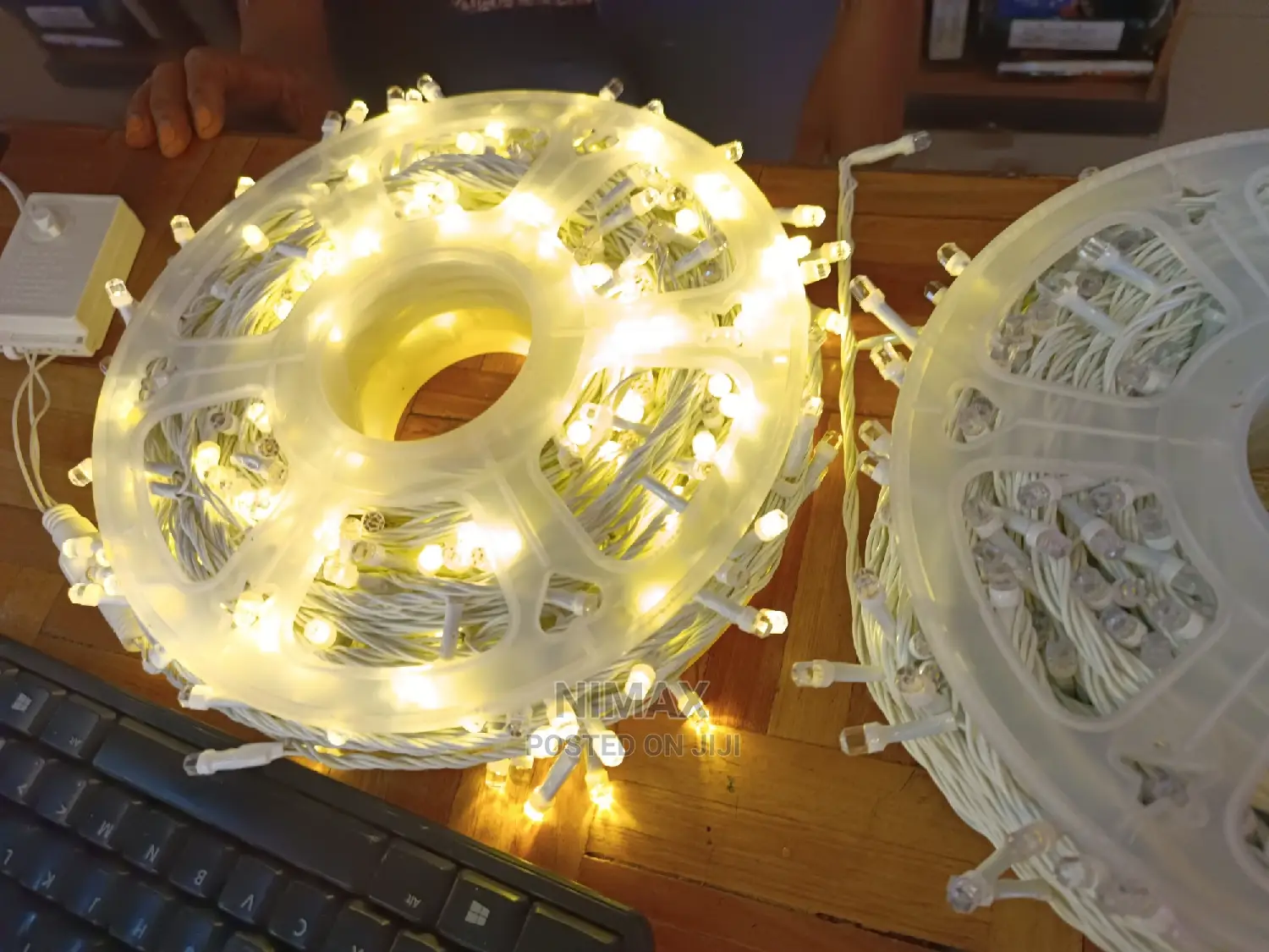 Xmas Warm White Led Lights 50mtrs Water Proof