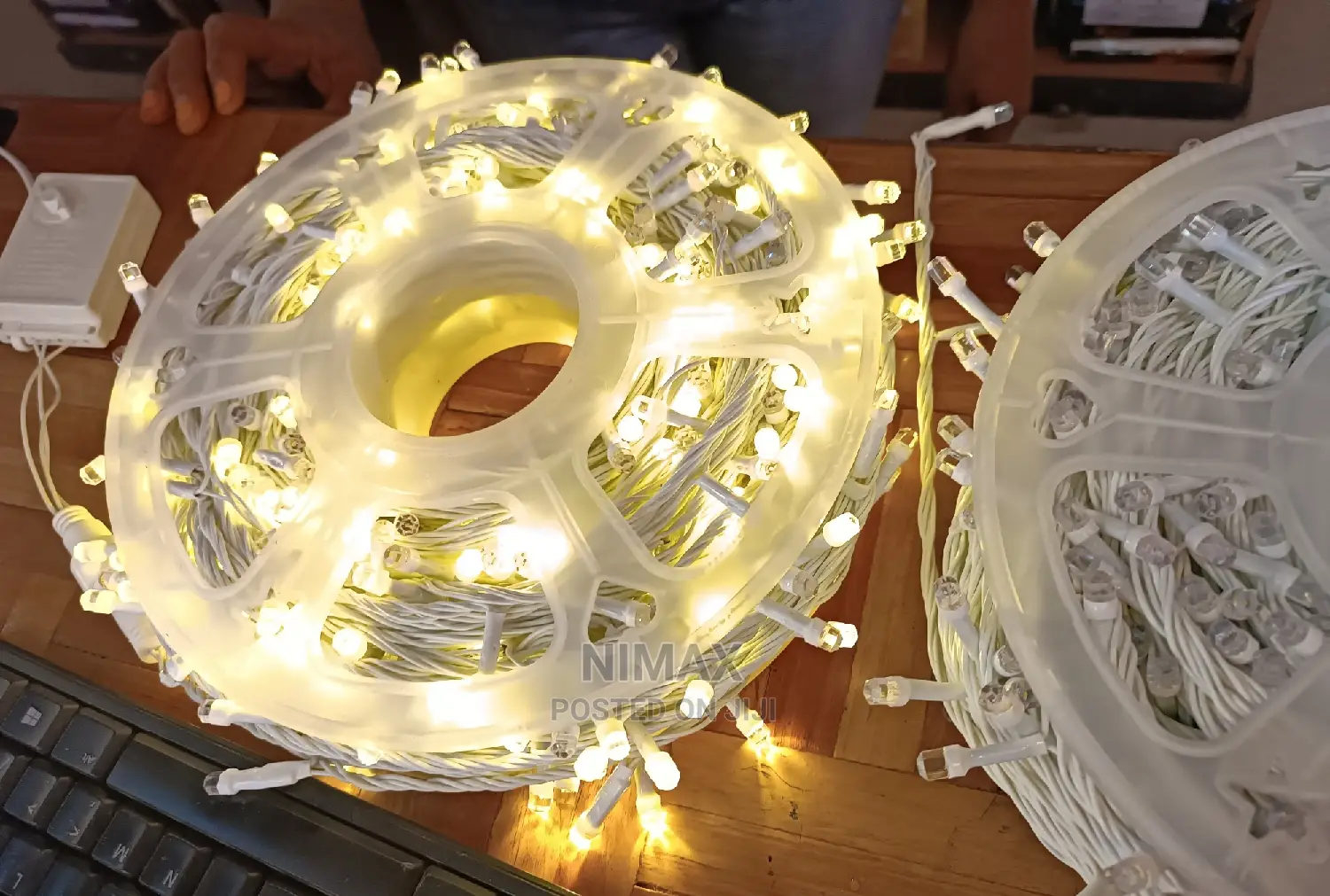 Xmas Warm White Led Lights 50mtrs Water Proof