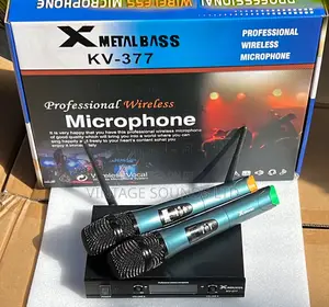 X Metal Bass Kv377 UHF Wireless Microphone