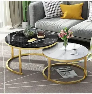 Nordic Luxury Glass Top Coffee Table