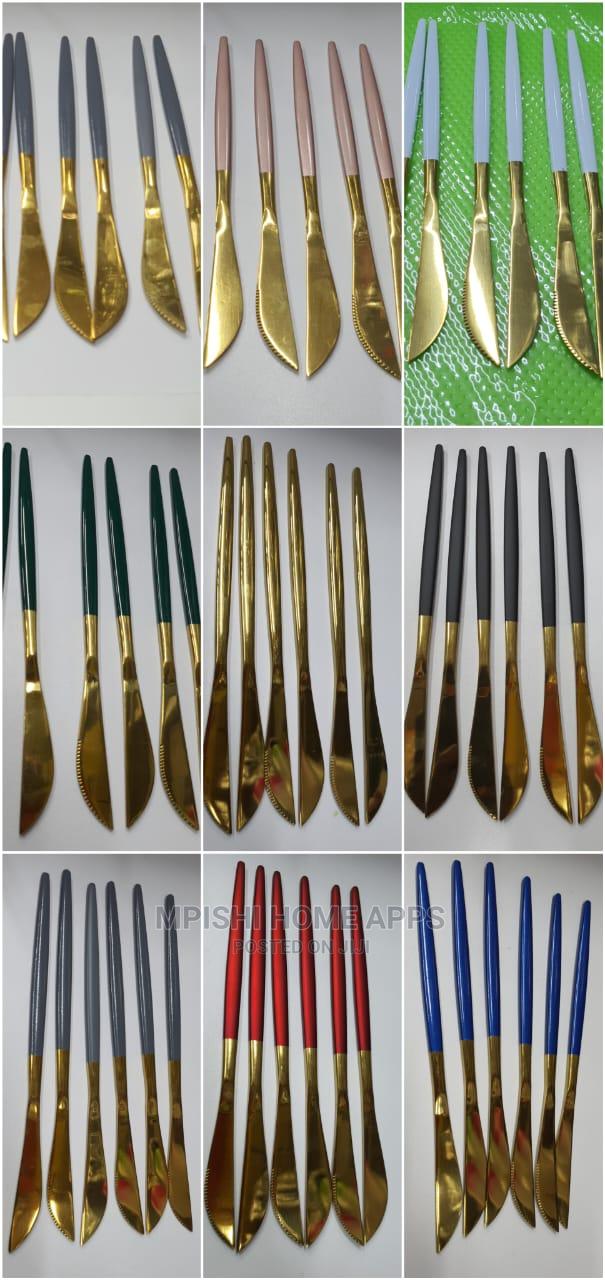 Golden Cutlery Set - thumbnail 5