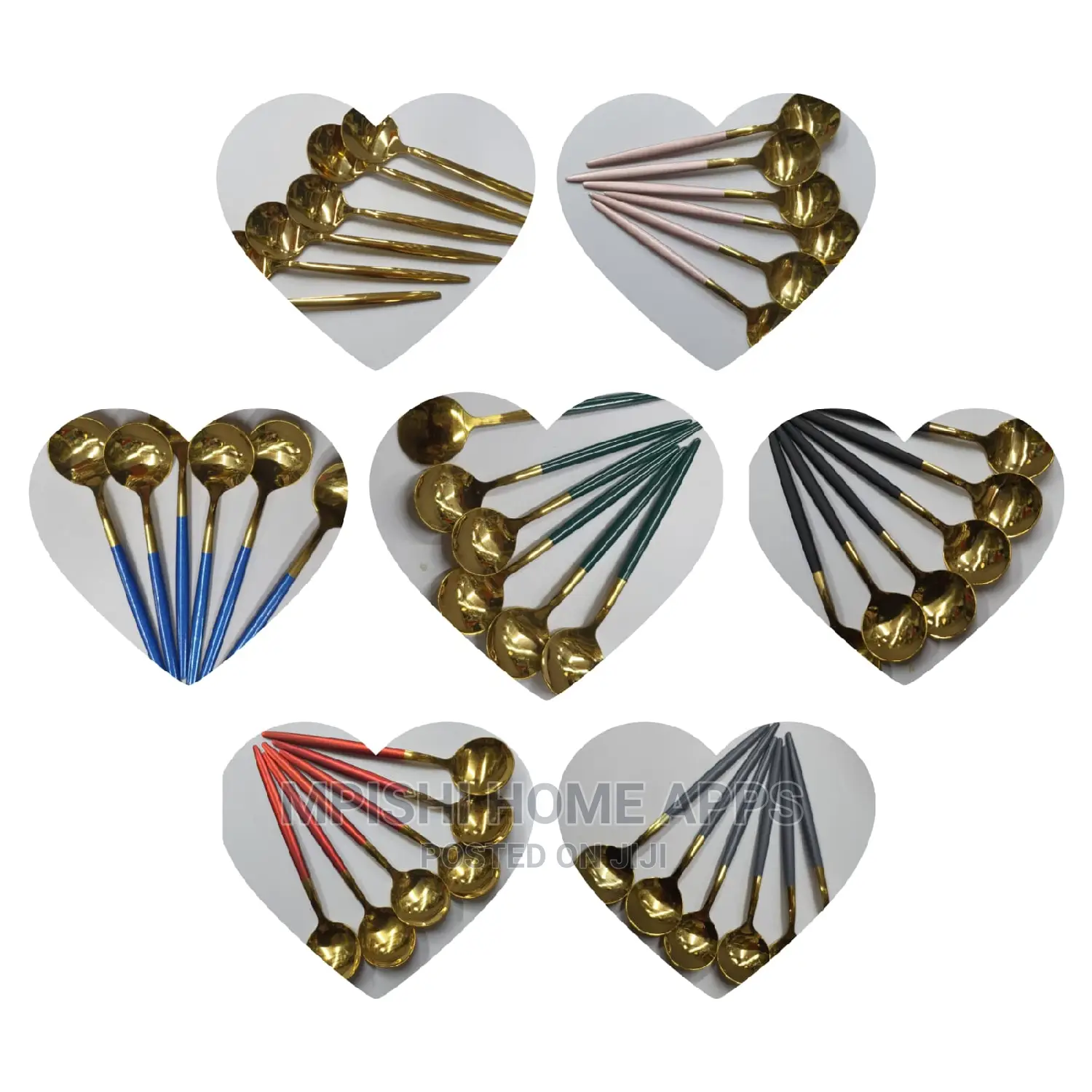 Golden Cutlery Set