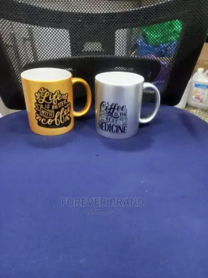 Gold and Silver Mugs