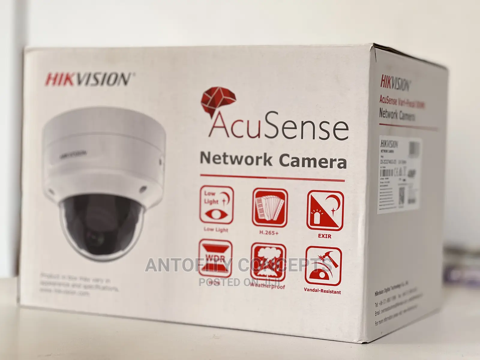 Hikvision Acusense 4MP Varifocal Dome Camera