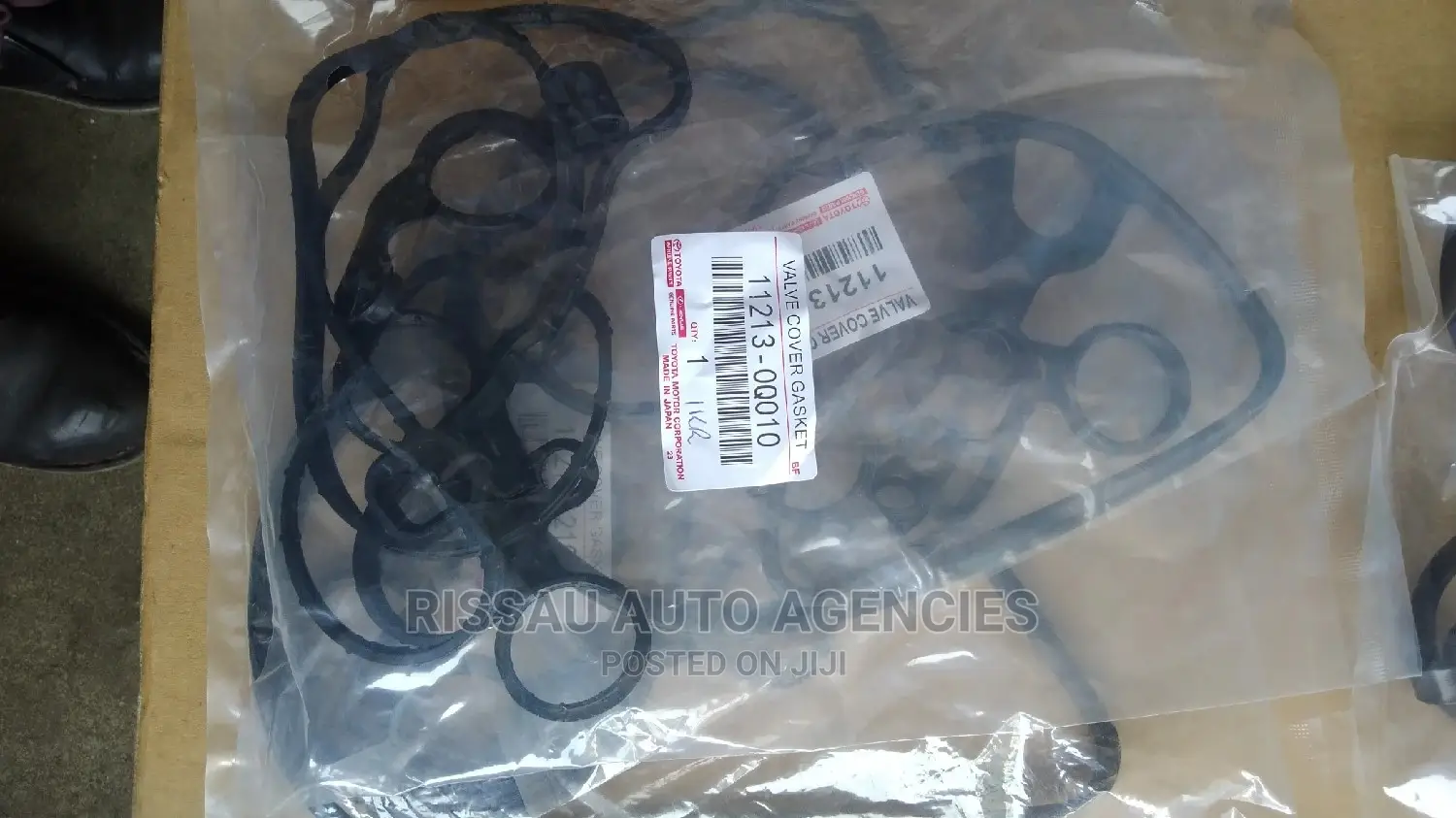 Toyota Genuine 1KR Engine Top Cover Gasket Made in Japan.