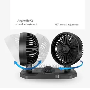 Usb 360° Car/Office Cooling Fan