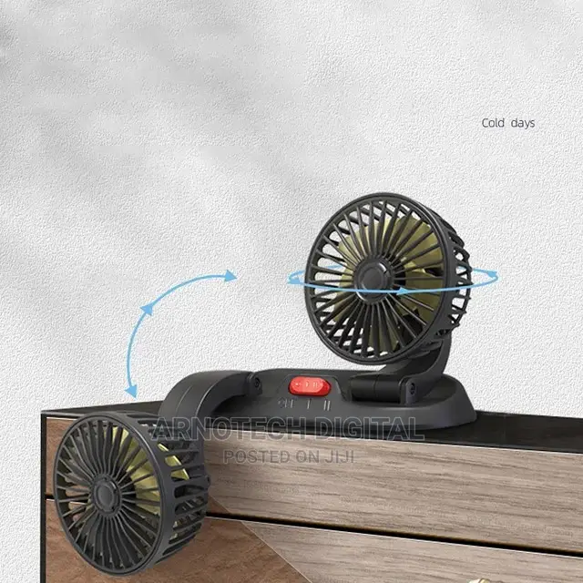 Usb 360° Car/Office Cooling Fan