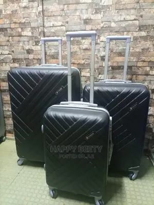 3 in 1 Luxurious Fibre Suitcase
