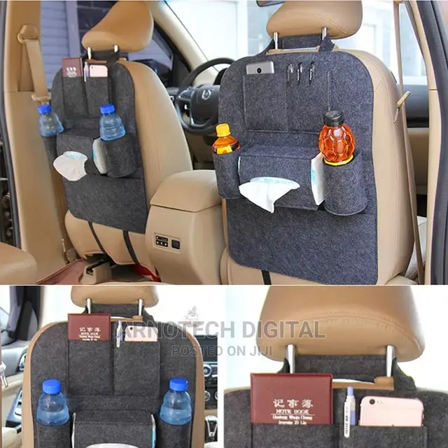 2 Pieces Car Back Seat Organizer