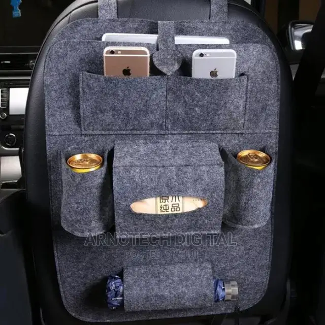 2 Pieces Car Back Seat Organizer