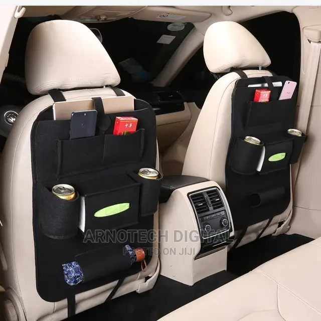 2 Pieces Car Back Seat Organizer