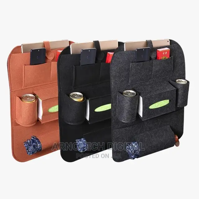 2 Pieces Car Back Seat Organizer