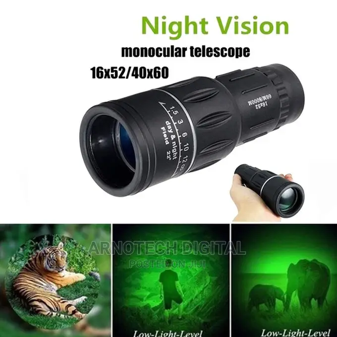16×52 Monocular Telescope