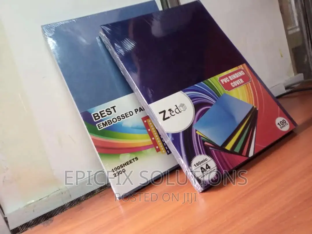 Clear PVC Binding Covers