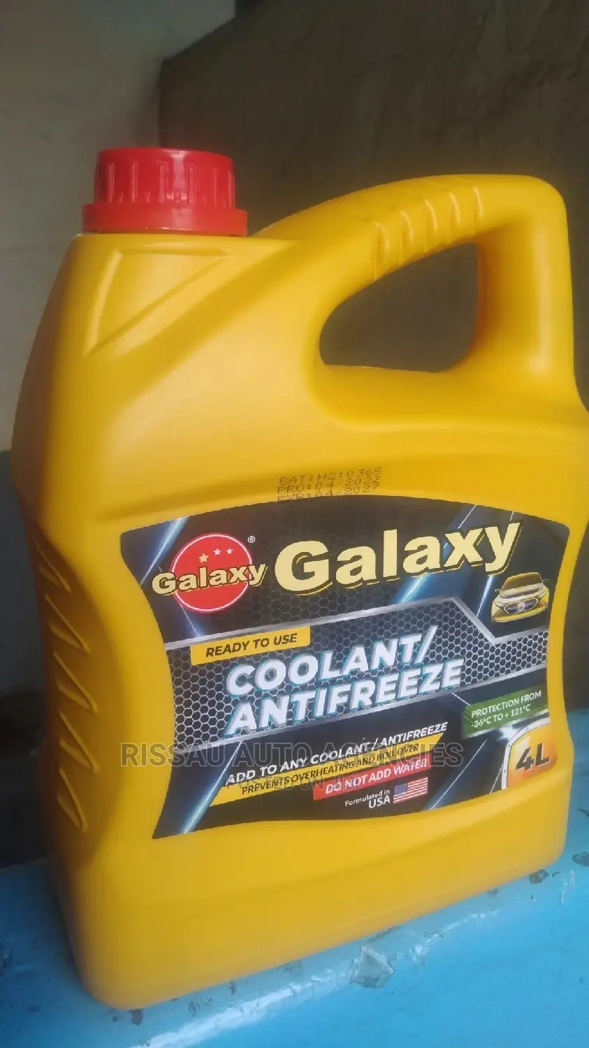 Galaxy Red 4litre Coolant/Antifreeze Formulated in USA.