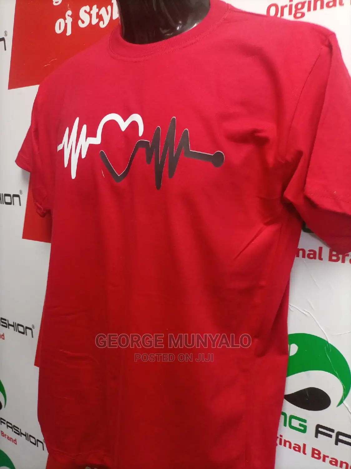 Red Cotton T-Shirts