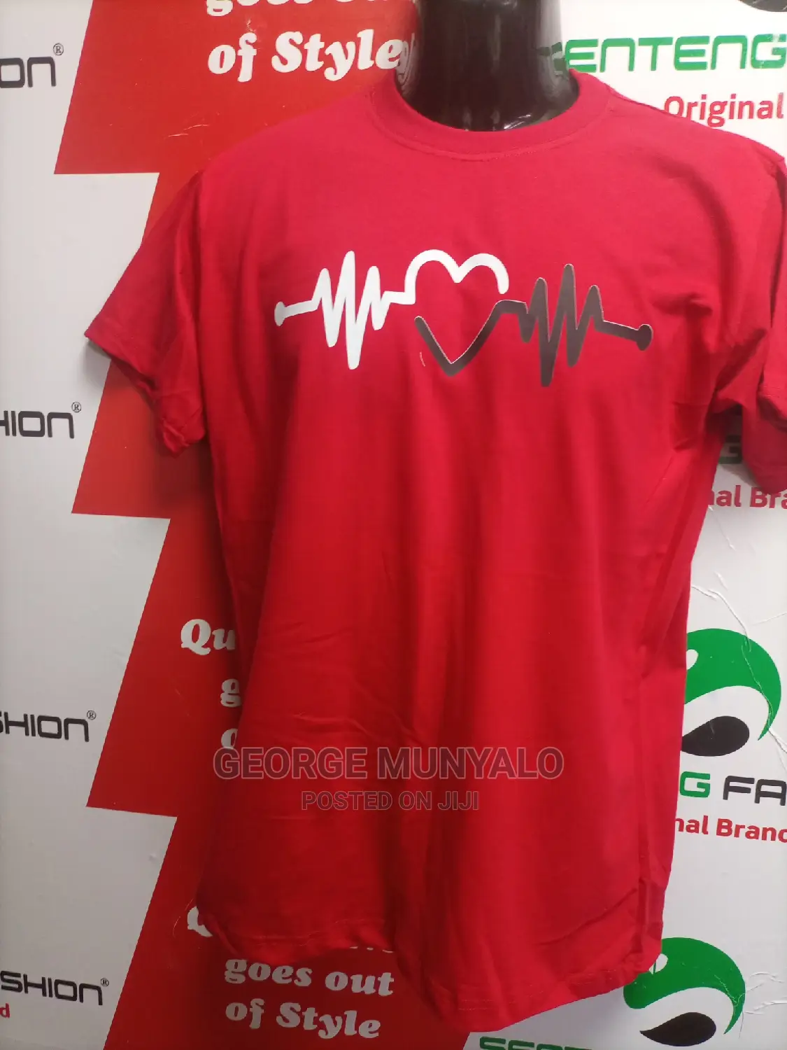 Red Cotton T-Shirts
