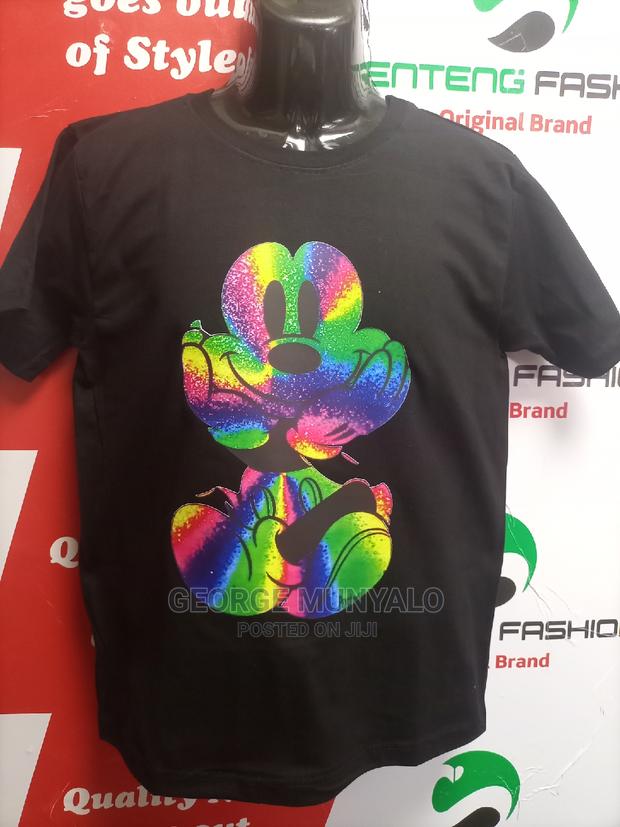 Black Printes T-Shirts - main view