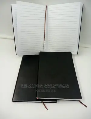 Sleek Plain A5 Cover Noteboks