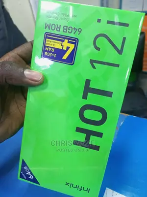 New Infinix Hot 12i 64 GB Black