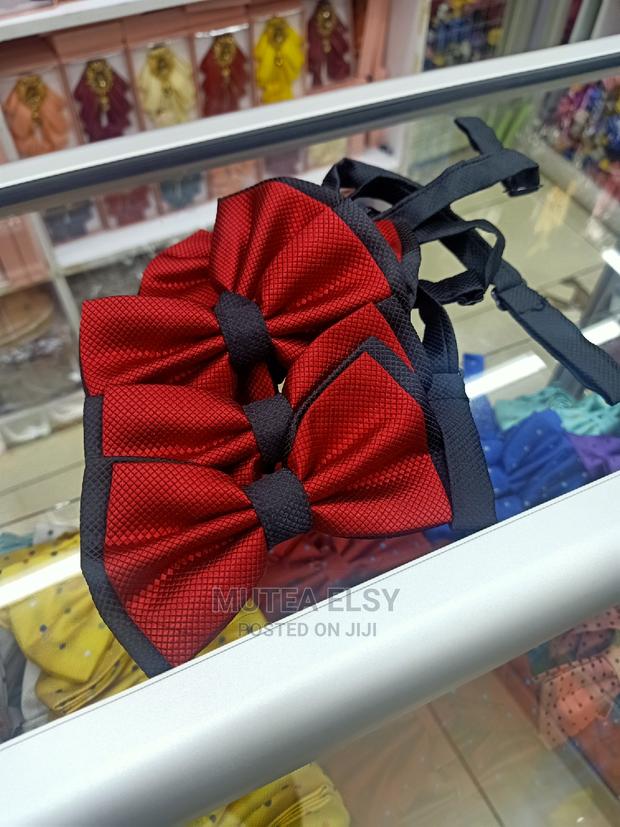 Half Red Half Black Bowties Singles - thumbnail 2