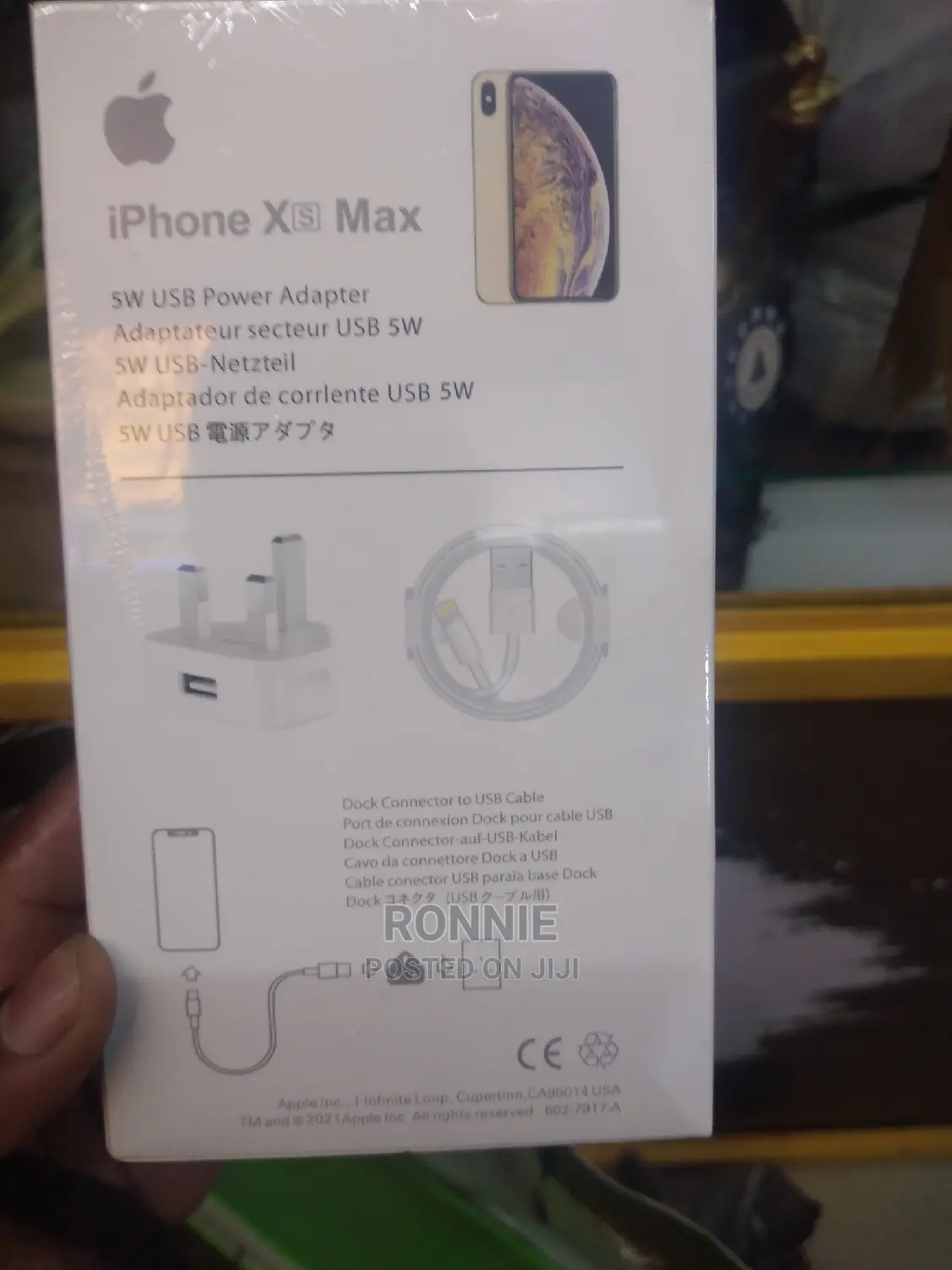 iPhone Original Charger 5w Complete Adapter and Charger