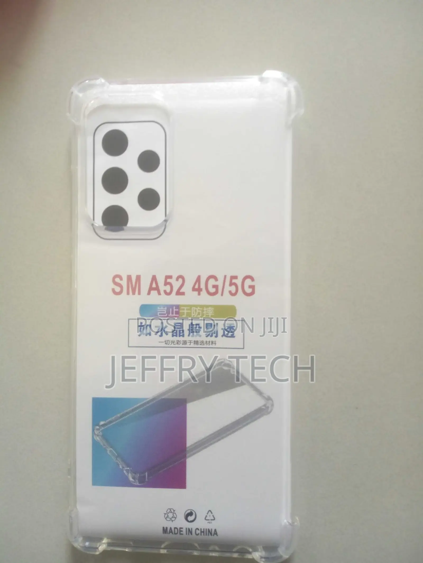 Samsung A52 Shockproof Clear Covers
