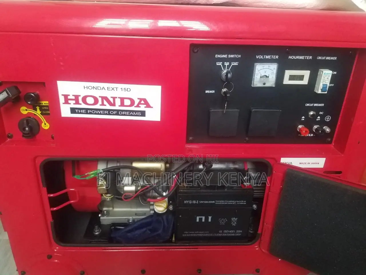 15kva Single Phase Silent Gasoline Power Generator