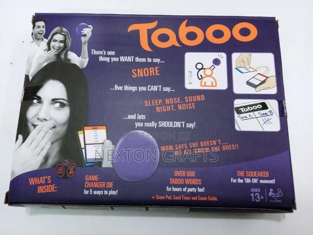 Taboo Card Game - thumbnail 4