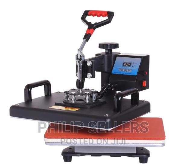 8 in 1 Combo Heat Press Machine Sublimation Printer 2D Heat - thumbnail 4
