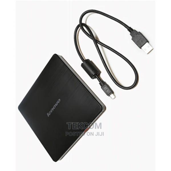Lenovo Slim DVD Burner DB65, USB, Black - 888015471