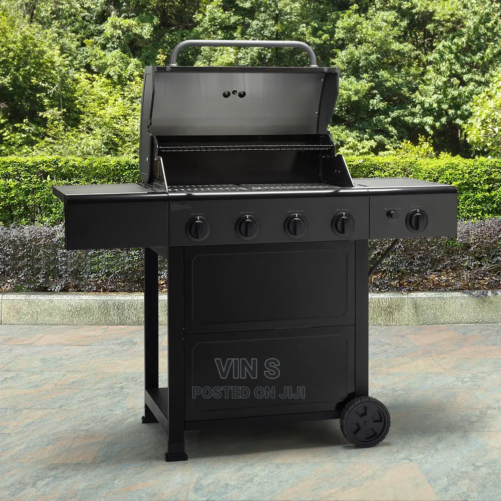 Barbeque_ Barbeque^ Barbeque Grills, 4 Burner Barbeque Grill