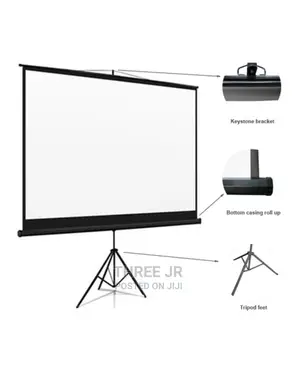 Tripod Projection Screens in Stock All Sizes
