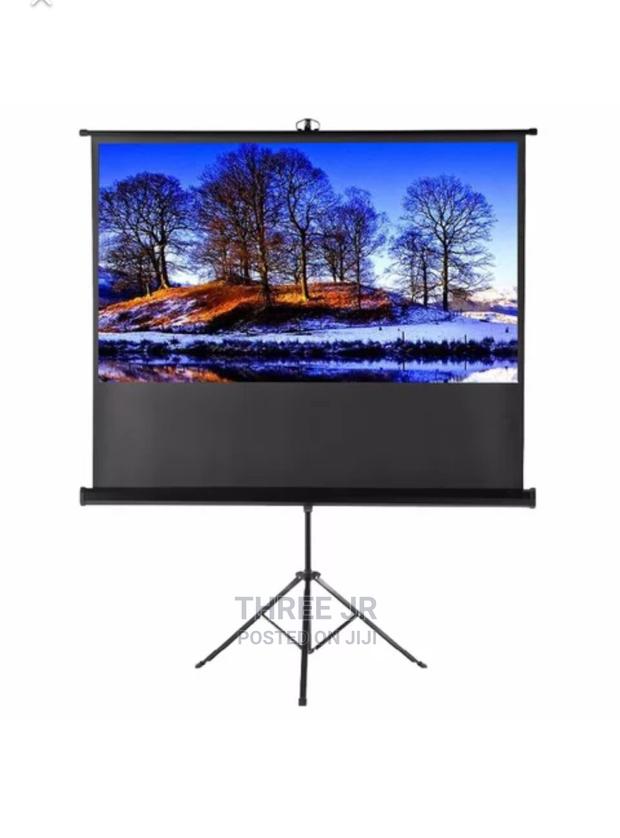 Tripod Projection Screens in Stock All Sizes - main view
