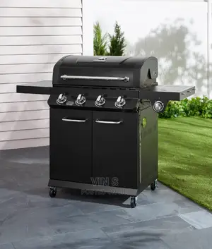 Barbeque Grills+ 4 Burner Barbeque' Barbeque Bbq Barbecue^