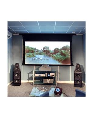 Electric Controlled Projector Screen - main view
