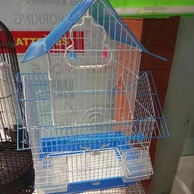 Blue Bird Cages For Your House Birds - main view