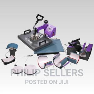 Combo Sublimation Heat Press Machine for T-Shirts Plates/Hat - thumbnail 2