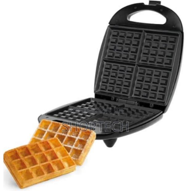 4 Slot Waffle Maker Rebune - main view
