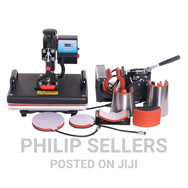 8 in 1 New Design Combo Heat Press Machine