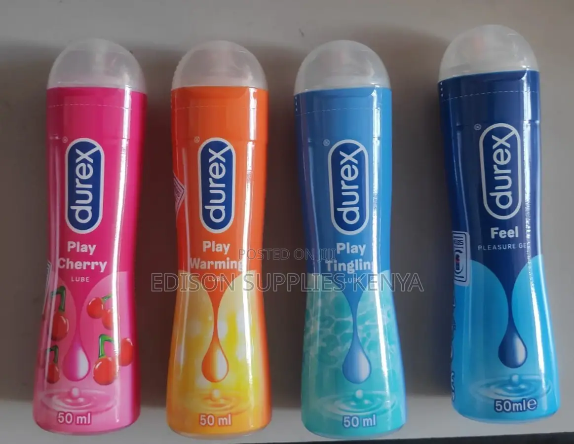 Durex Lube Sex Lube Lubricant - Water Based Lubes Flavoured