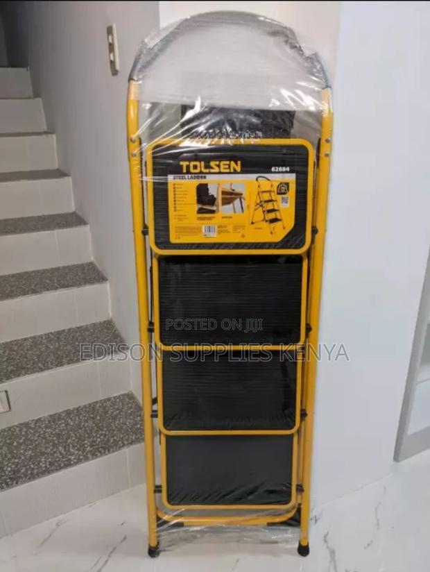 Step Ladder Tolsen Steel Ladder Foldable Best Quality Ladder