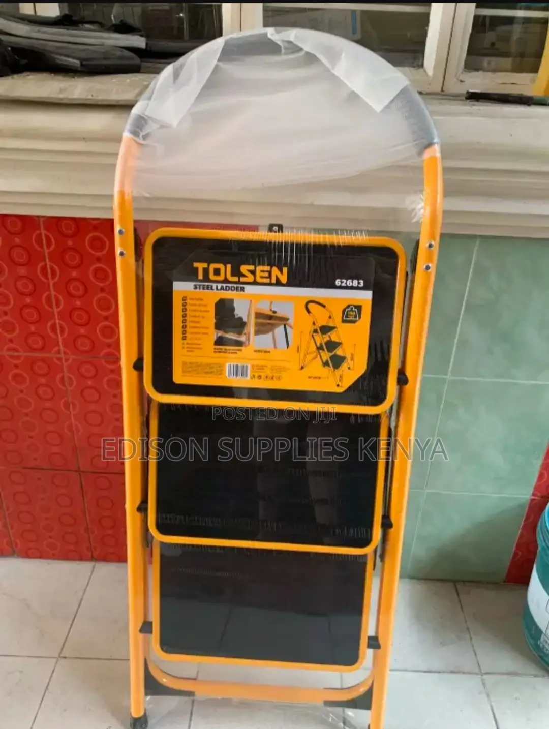 Step Ladder Tolsen Steel Ladder Foldable Best Quality Ladder