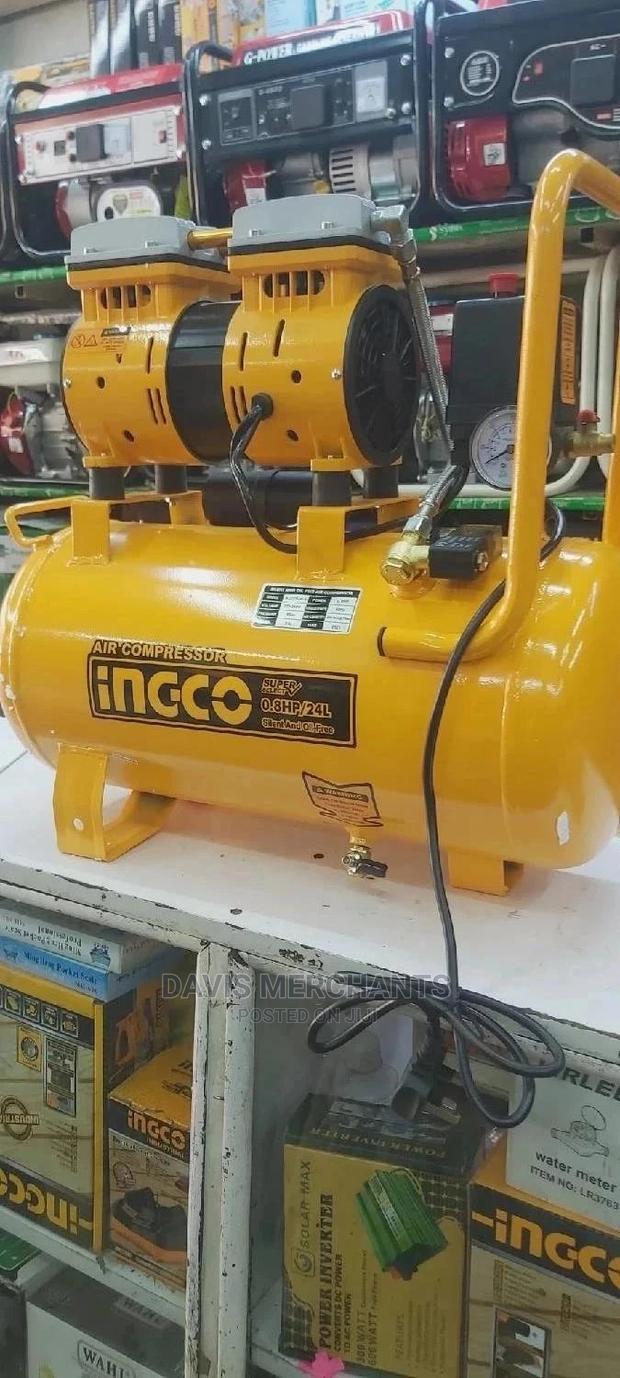 Ingco 24 L Silent and Oil Free Air Compressor
